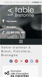 Mobile Screenshot of latablebretonne.fr